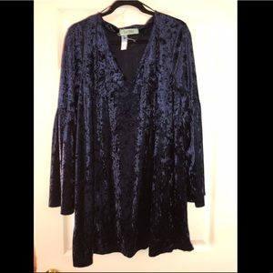 Crushed Velvet Dress